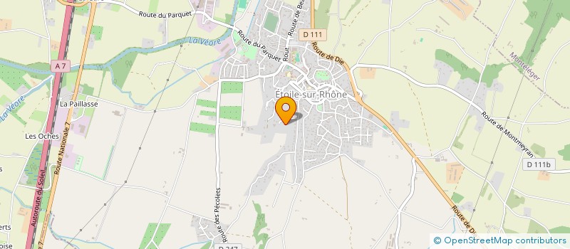 localisation de l'entreprise 831 816 962   ETOILE-SUR-RHONE