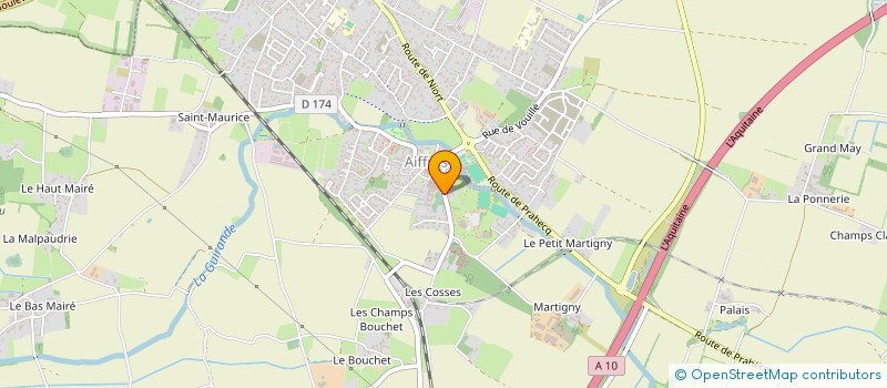 localisation de l'entreprise 831 830 138   AIFFRES