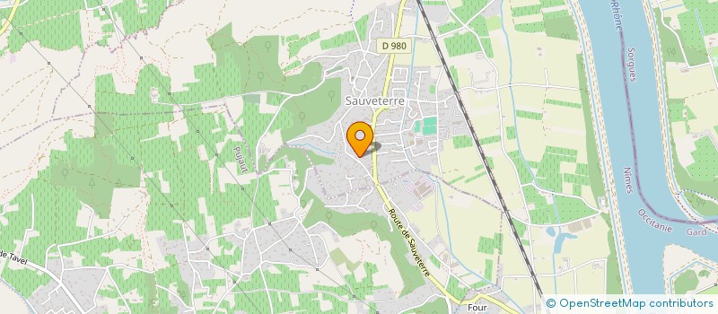 localisation de l'entreprise 831 833 595   SAUVETERRE