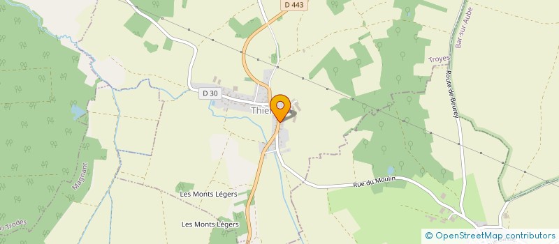 localisation de l'entreprise 831 842 109   THIEFFRAIN