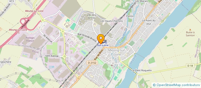 localisation de l'entreprise 831 850 342 à MEUNG-SUR-LOIRE