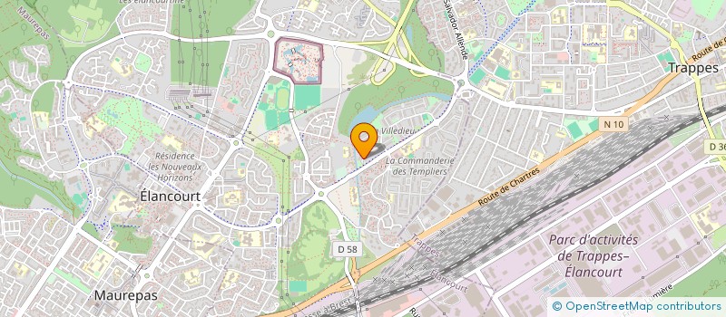 localisation de l'entreprise 831 851 506   ELANCOURT