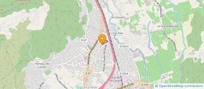 localisation de l'entreprise 831 852 157   LA FARLEDE