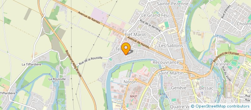 localisation de l'entreprise 831 856 422  à NIORT