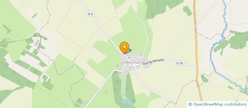 localisation de l'entreprise 831 860 804   MESMONT