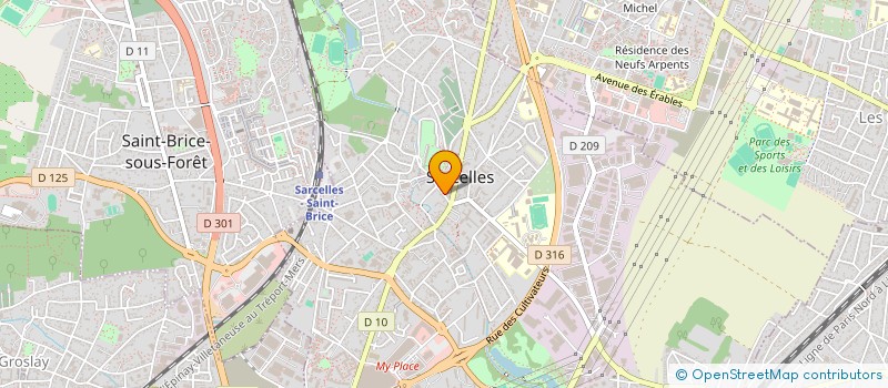 localisation de l'entreprise 831 864 178   EPINAY-SUR-SEINE