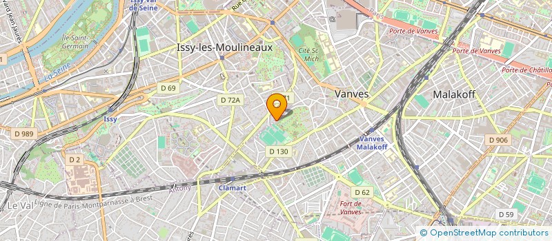 localisation de l'entreprise 831 877 527 à VANVES