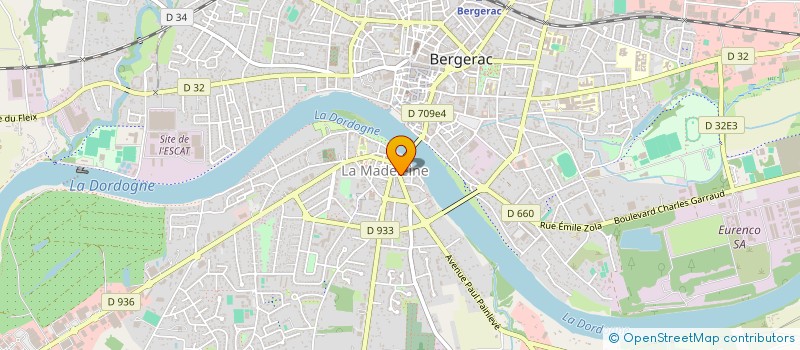 localisation de l'entreprise 831 889 571   BERGERAC