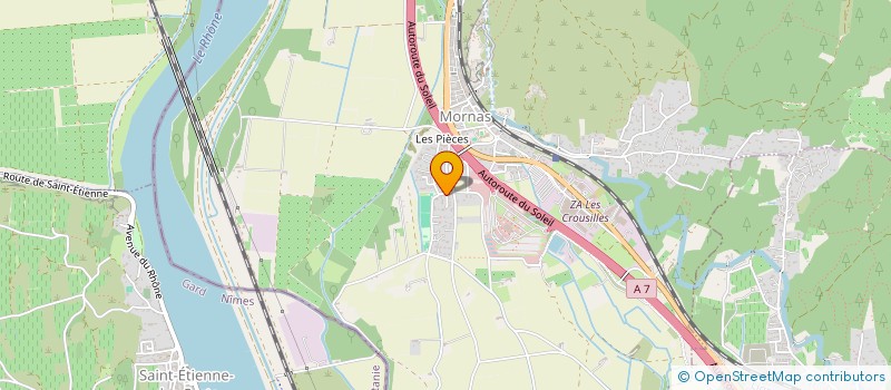 localisation de l'entreprise 831 901 145   MORNAS