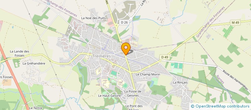 localisation de l'entreprise 831 904 263   TREILLIERES