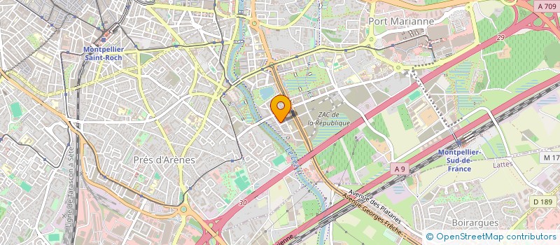 localisation de l'entreprise 831 914 387 à MONTPELLIER