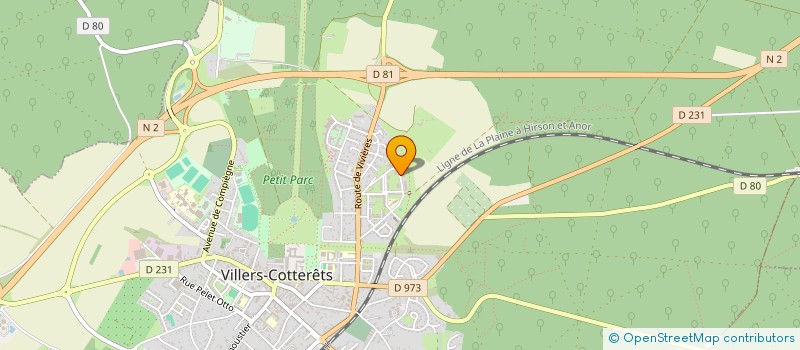 localisation de l'entreprise 831 917 794   CROUY