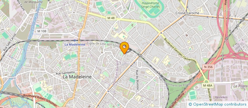 localisation de l'entreprise 831 920 426  à MARCQ-EN-BARŒUL