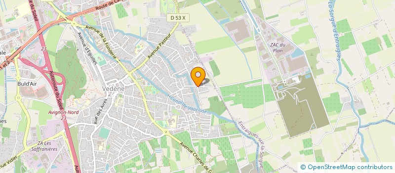 localisation de l'entreprise 831 945 571   VEDENE