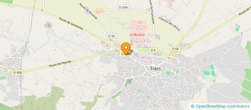 localisation de l'entreprise 831 950 548 à TRETS