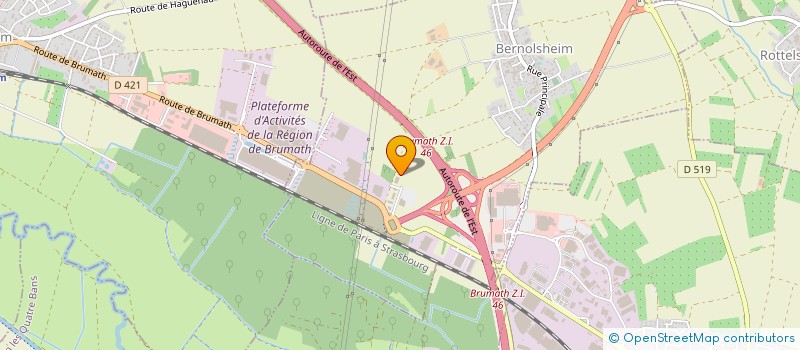 localisation de l'entreprise 831 962 782   HAGUENAU