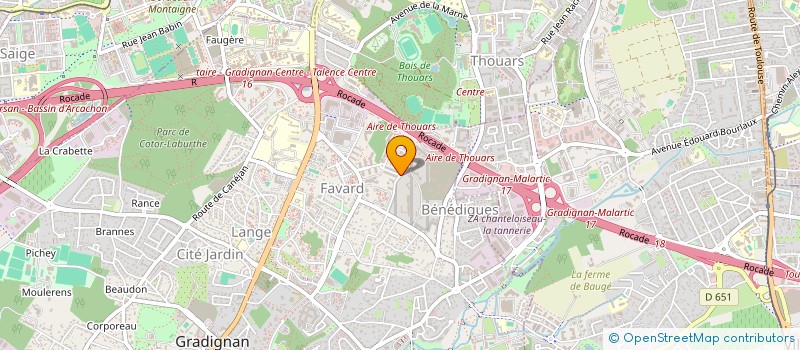 localisation de l'entreprise 831 965 074 à DAX