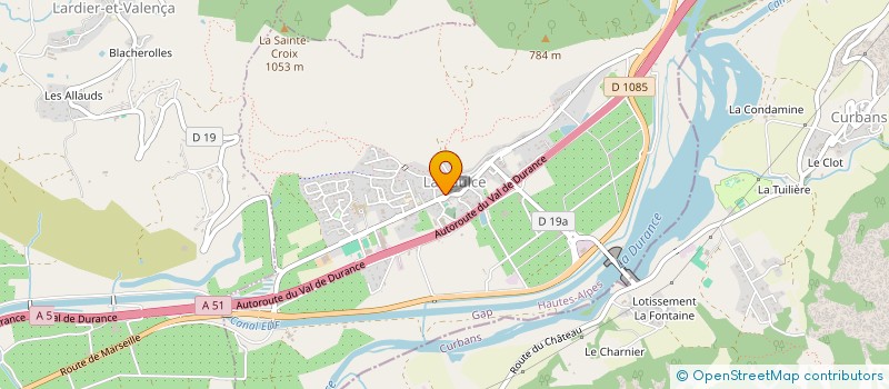 localisation de l'entreprise 831 978 150   LA SAULCE