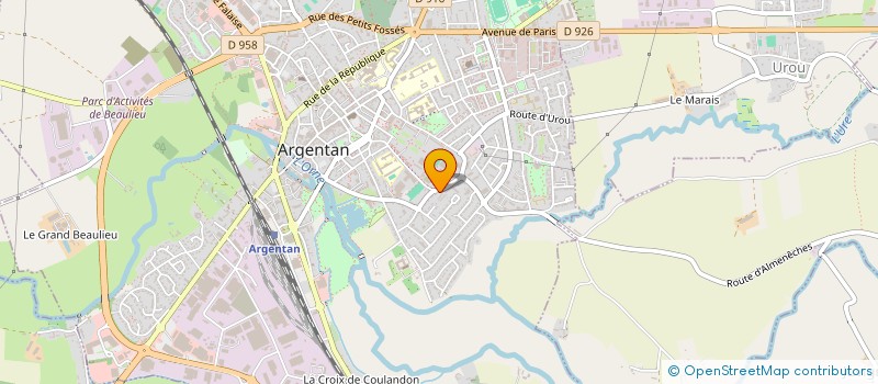 localisation de l'entreprise 831 986 328 à ARGENTAN