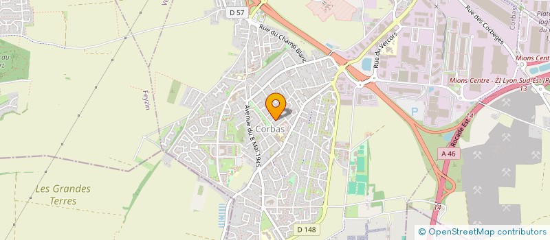 localisation de l'entreprise 831 999 966  à CORBAS