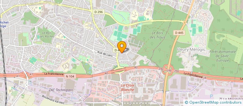 localisation de l'entreprise 832 001 465   SAINTRY-SUR-SEINE