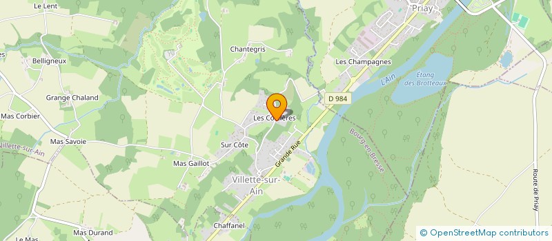 localisation de l'entreprise 832 002 059 à VILLETTE-SUR-AIN