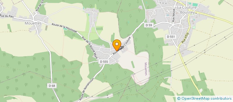 localisation de l'entreprise 832 004 139   OULINS