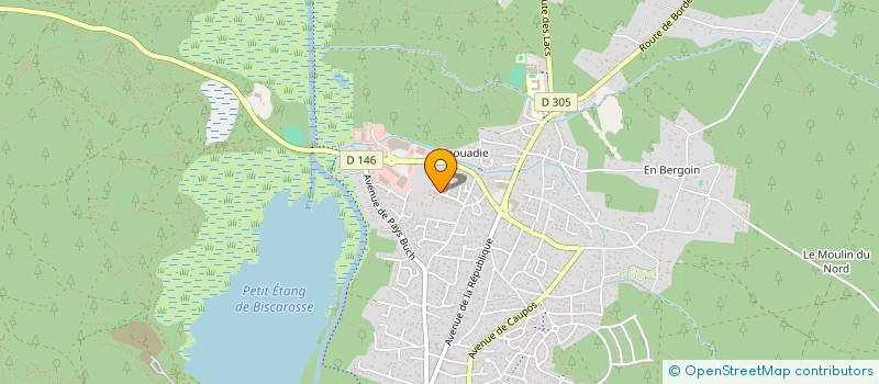 localisation de l'entreprise 832 009 047   BISCARROSSE