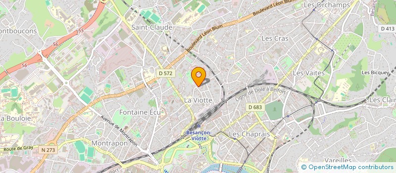 localisation de l'entreprise 832 015 523 à BESANCON