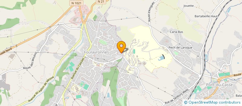 localisation de l'entreprise 832 016 026   FOULAYRONNES