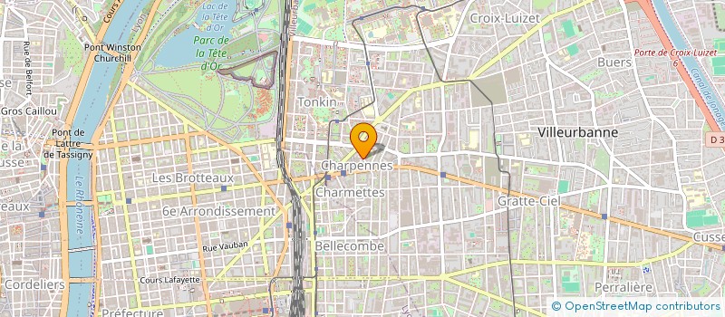 localisation de l'entreprise 832 032 429   LYON