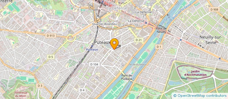 localisation de l'entreprise 832 034 862   PUTEAUX