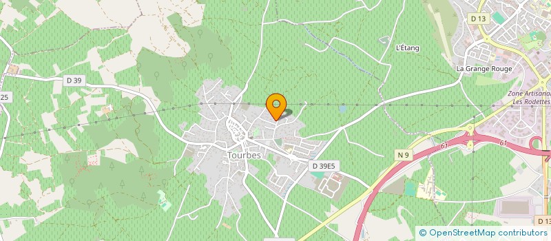 localisation de l'entreprise 832 046 437 à NEZIGNAN L'EVEQUE