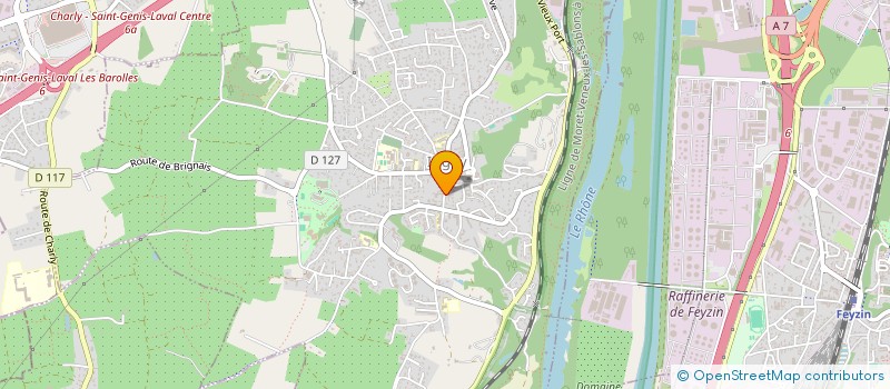 localisation de l'entreprise 832 050 223   IRIGNY