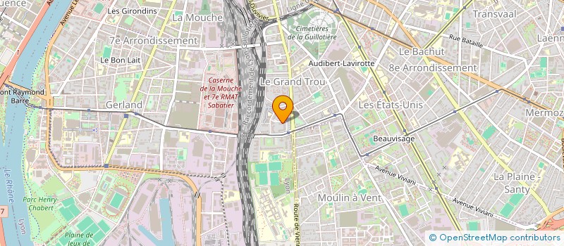 localisation de l'entreprise 832 053 599   LYON