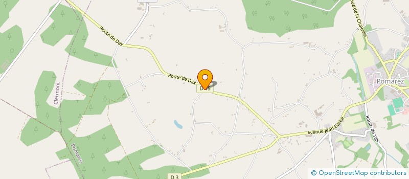 localisation de l'entreprise 832 057 475   DAX