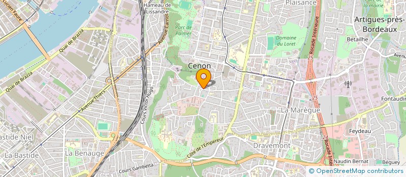 localisation de l'entreprise 832 059 497   SEIGNOSSE