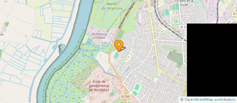 localisation de l'entreprise 832 063 259   ROCHEFORT