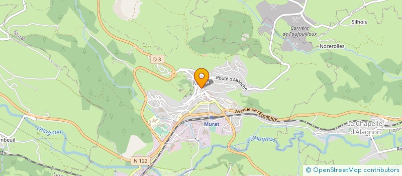 localisation de l'entreprise 832 063 481 à MURAT
