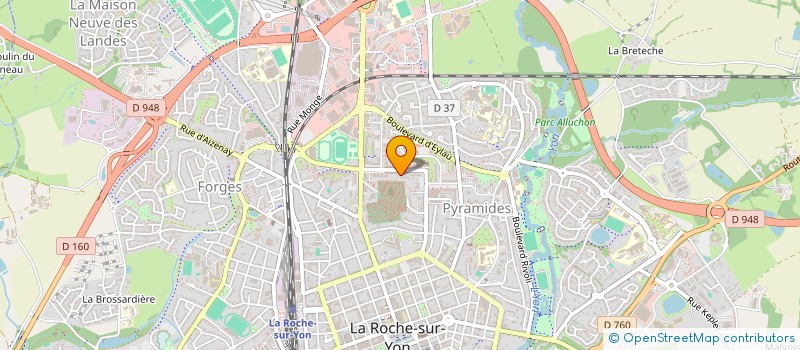 localisation de l'entreprise 832 077 713 à LA ROCHE-SUR-YON