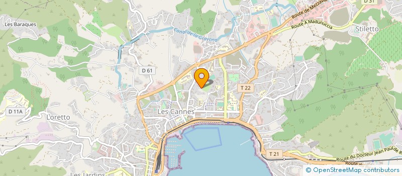localisation de l'entreprise 832 080 642 à AJACCIO