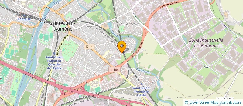 localisation de l'entreprise 832 089 882 à ST OUEN L AUMONE