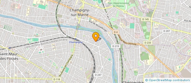 localisation de l'entreprise 832 095 624   PARIS