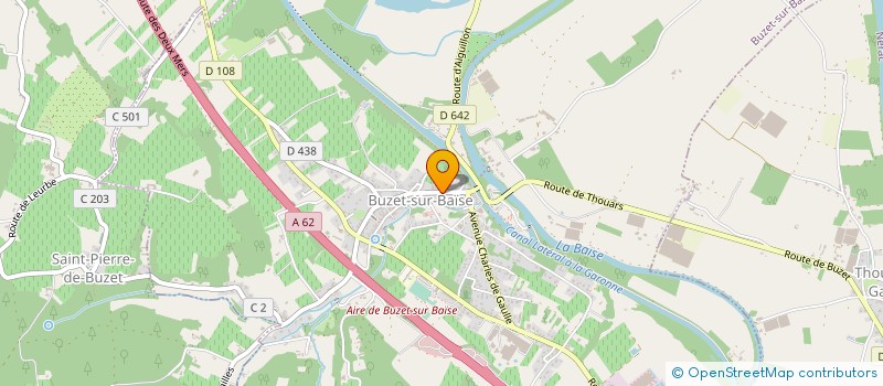 localisation de l'entreprise 832 106 587   TONNEINS