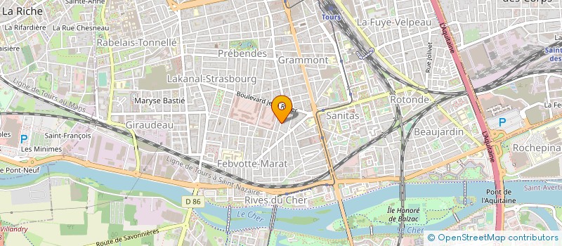 localisation de l'entreprise 832 108 989   FONDETTES