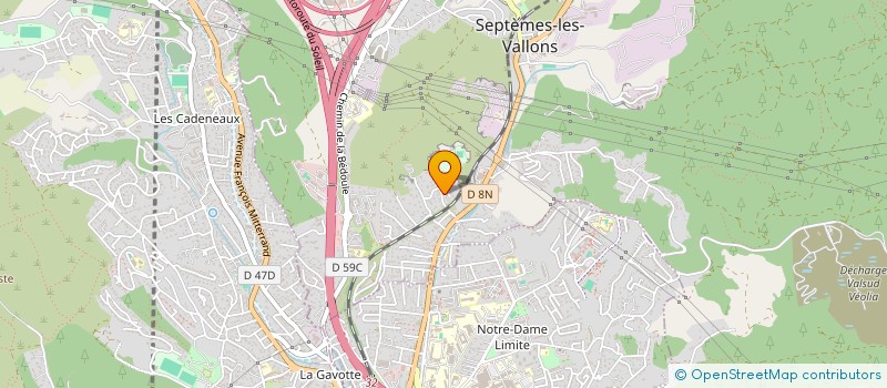 localisation de l'entreprise 832 109 821 à SEPTEMES-LES-VALLONS