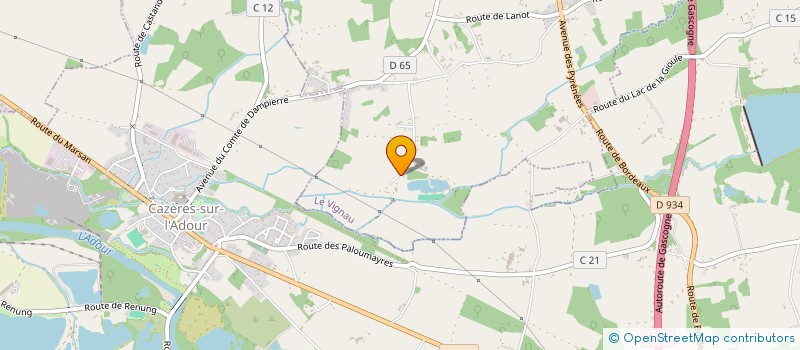 localisation de l'entreprise 832 111 546   LE VIGNAU