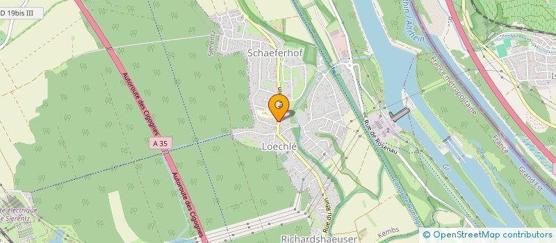 localisation de l'entreprise 832 118 806   KEMBS