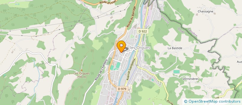 localisation de l'entreprise 832 121 776   BORT-LES-ORGUES