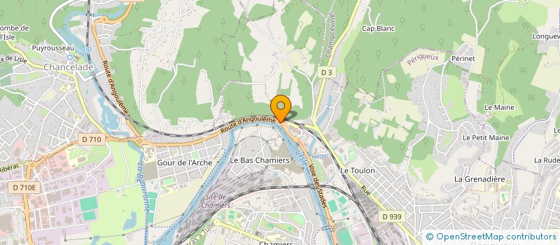 localisation de l'entreprise 832 121 883   COURSAC